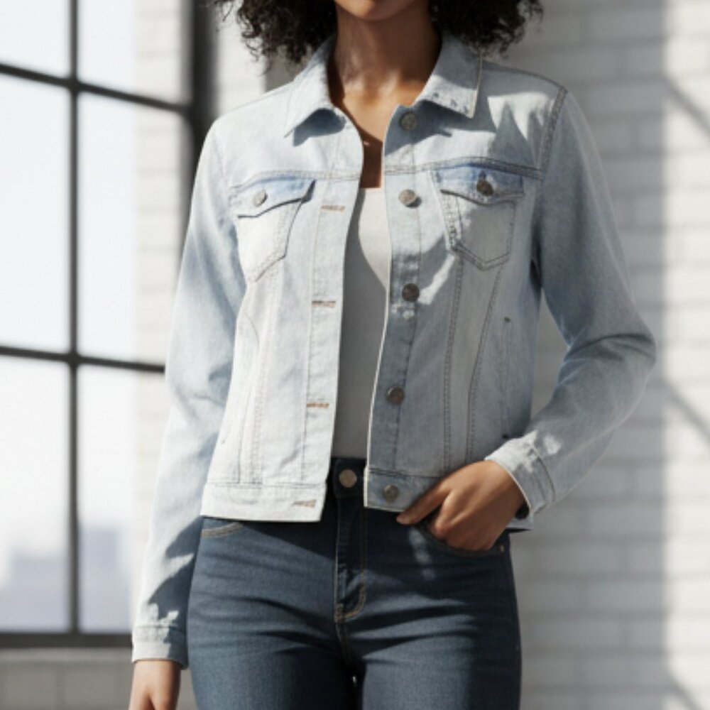 VIP Women's Denim Jacket Size XX (000)
